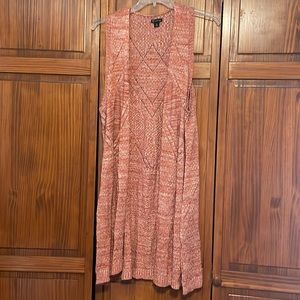 Long Duster Cardigan, 3X